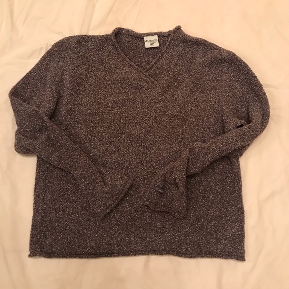 Columbia Purple Nubby Sweater - Picture 1 of 5